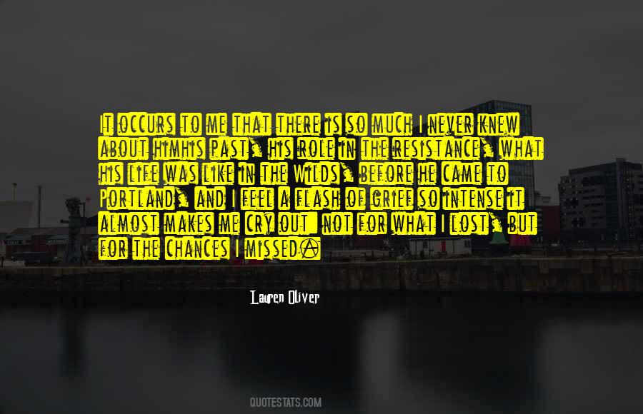 Lost Of Life Quotes #217842