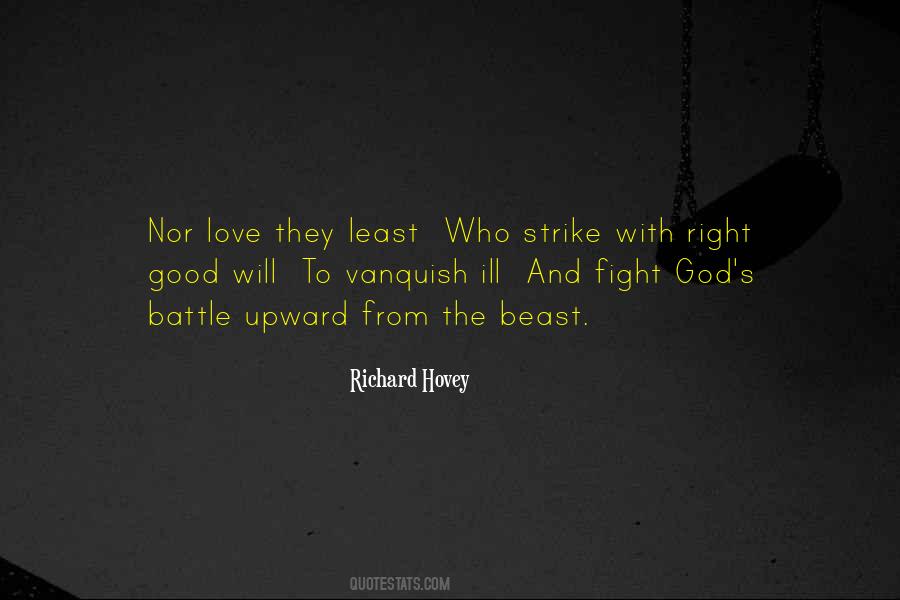 Fight With Love Quotes #984901