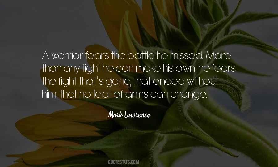 Fight Your Fears Quotes #752438
