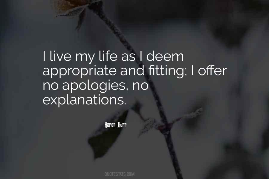 My Apologies Quotes #410518