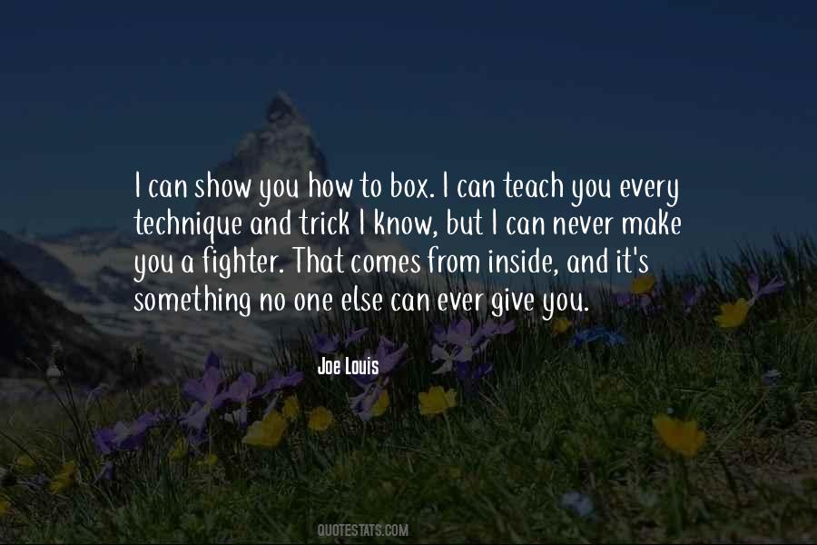 Fighter Quotes #1308350