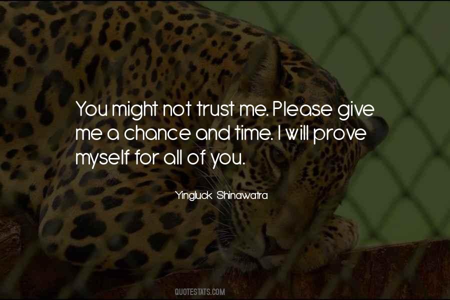 Not Trust Quotes #1592225