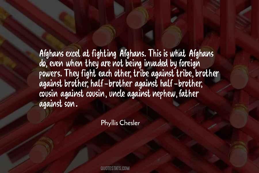 Fighting Against Each Other Quotes #1048479