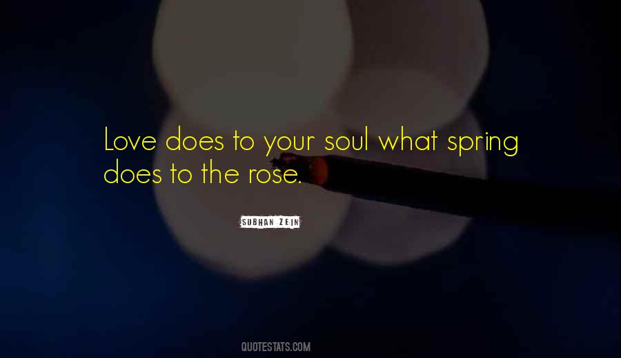 Spring Rose Quotes #888113