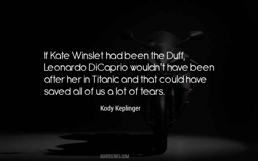 Kate Winslet Titanic Quotes #1378949