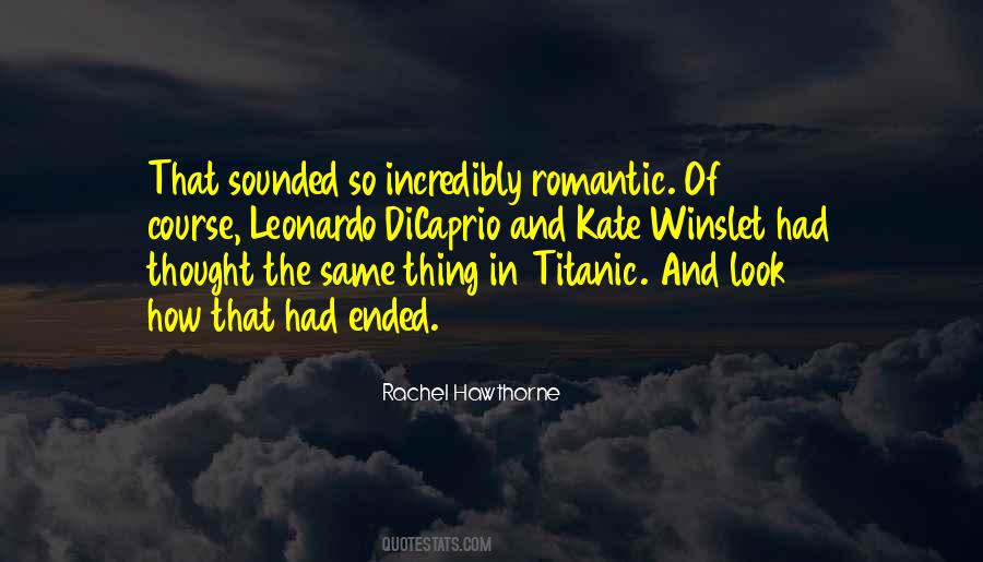 Kate Winslet Titanic Quotes #55170