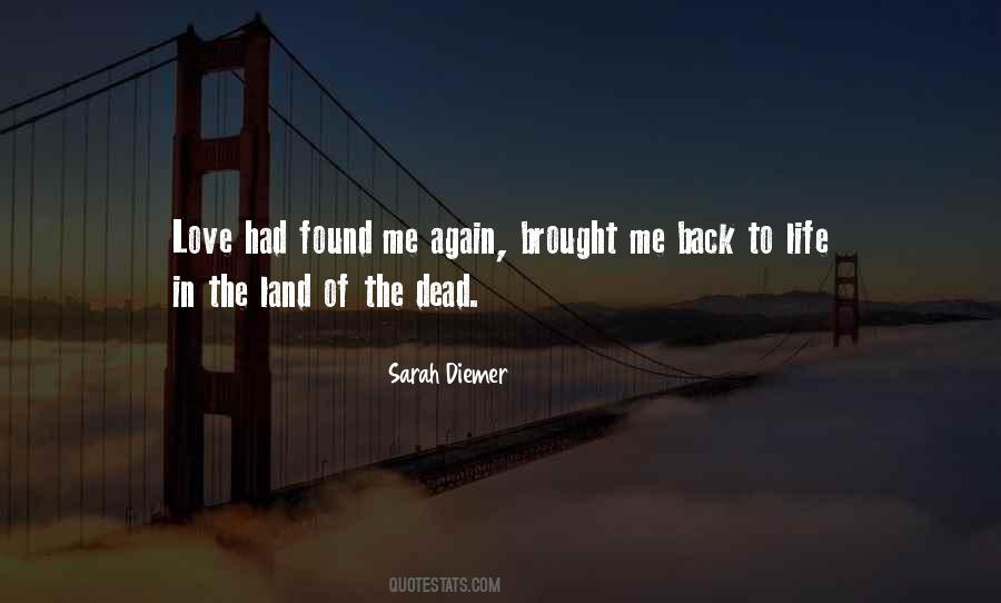 Land Back Quotes #195379