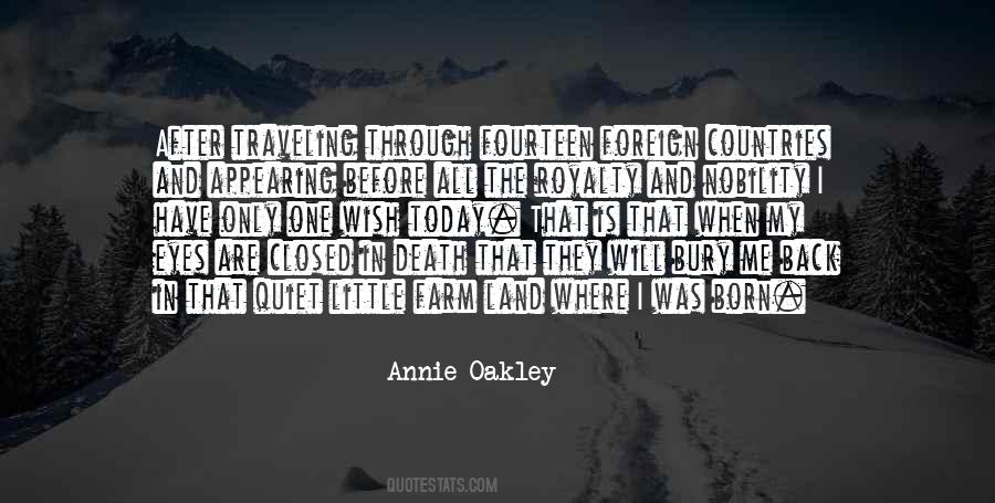 Land Back Quotes #558371