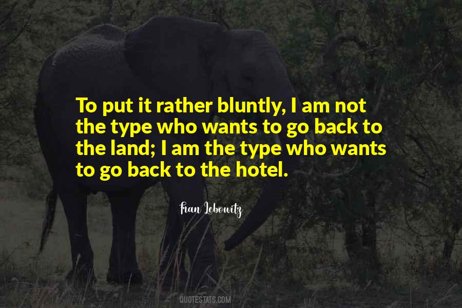 Land Back Quotes #757342