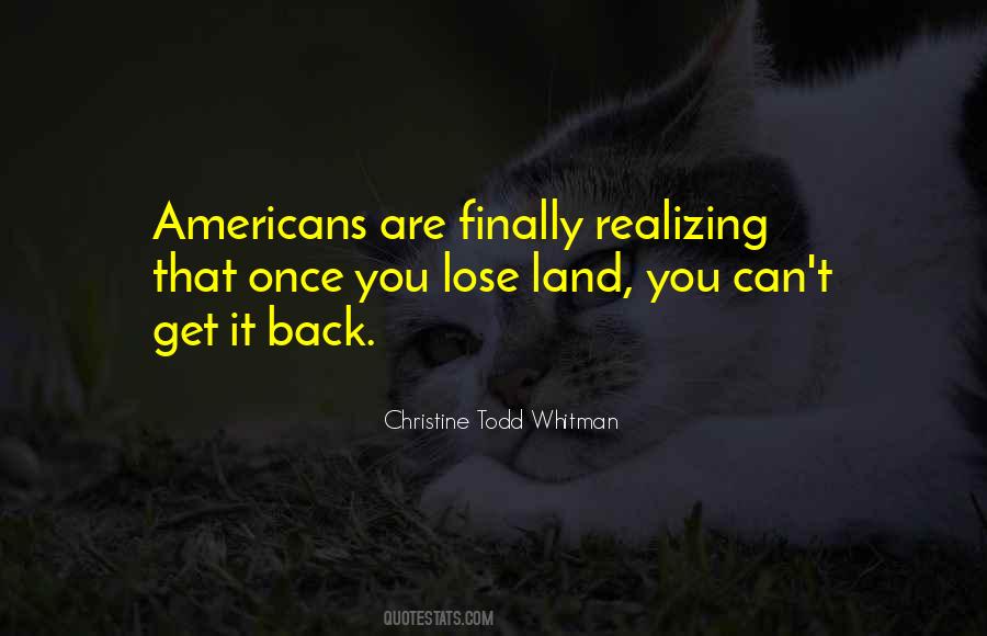 Land Back Quotes #908692