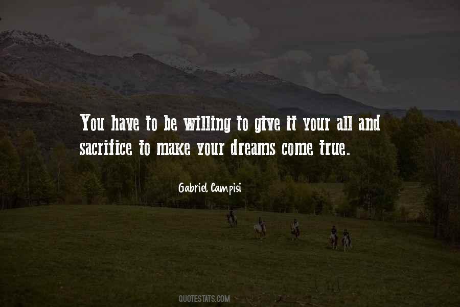 Giving Sacrifice Quotes #1080585