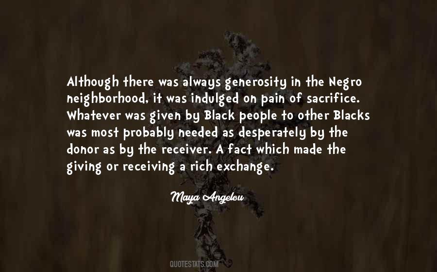 Giving Sacrifice Quotes #1526281