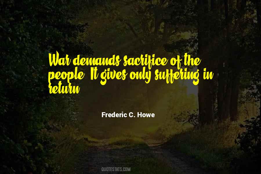 Giving Sacrifice Quotes #1688124
