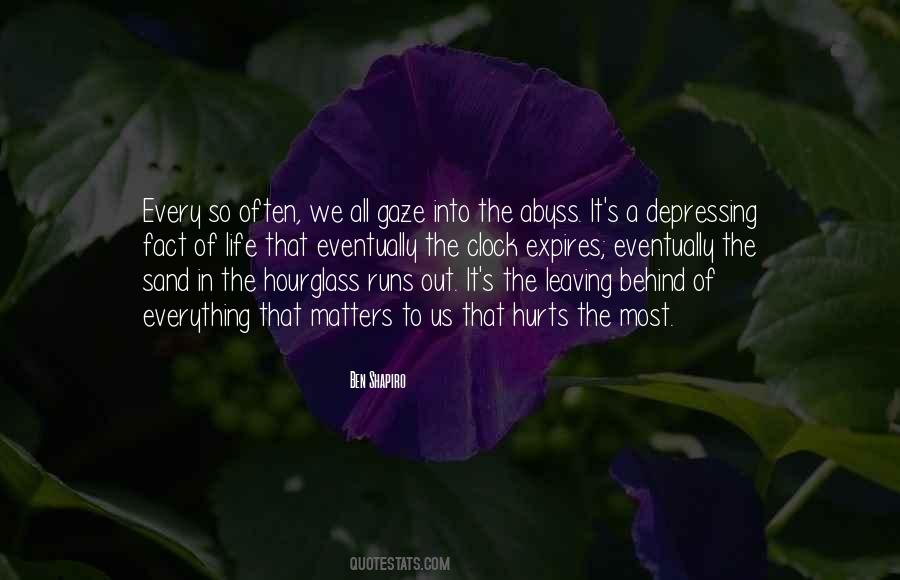 If You Gaze Into The Abyss Quotes #1189502