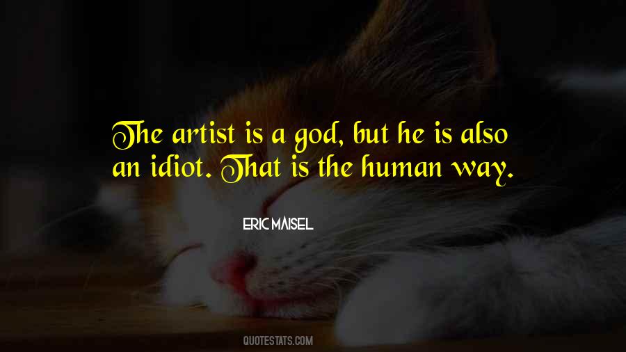 God Artist Quotes #1733036