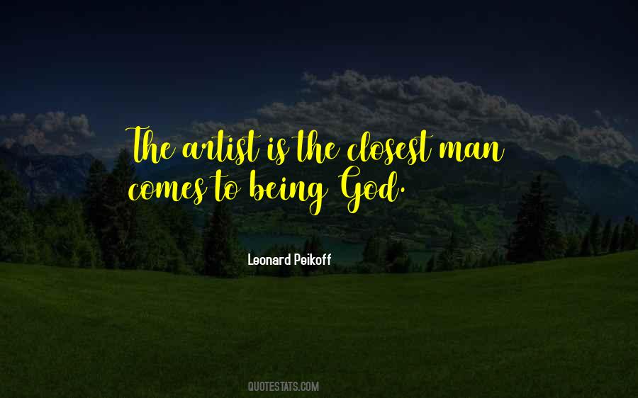 God Artist Quotes #614076