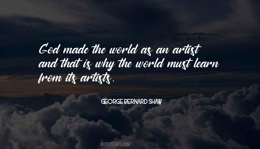 God Artist Quotes #746197