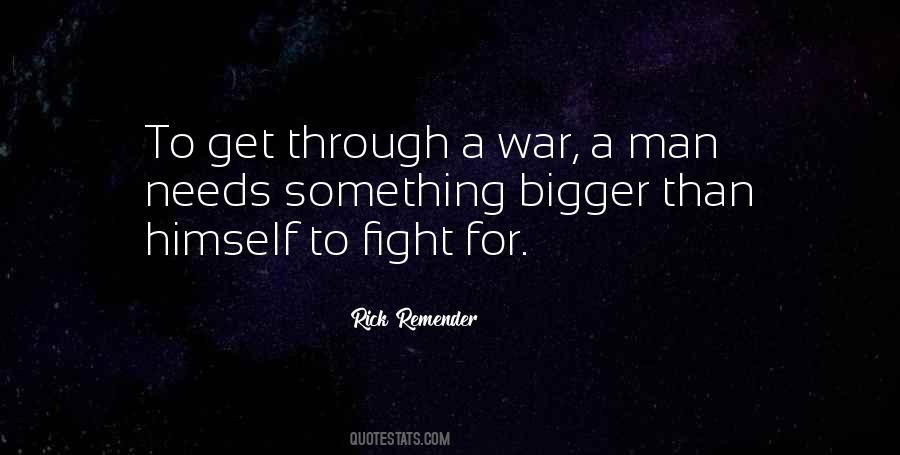 Fighting For Something Quotes #678401