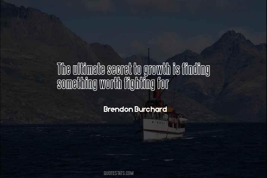 Fighting For Something Quotes #834423