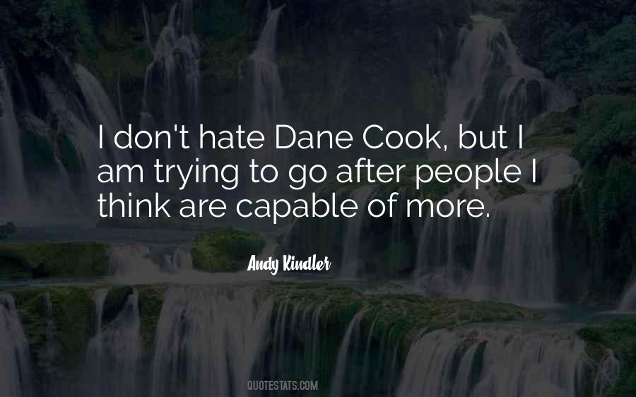 I Hate To Cook Quotes #636705