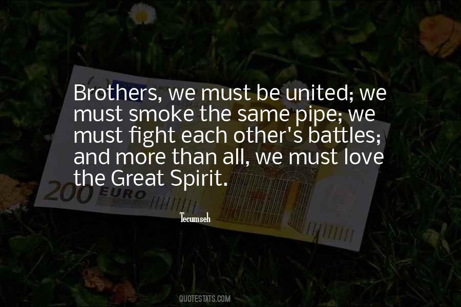 Fighting For Your Brother Quotes #994154