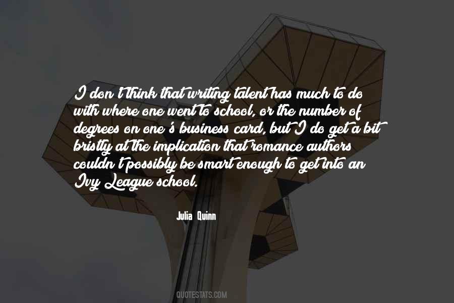 School Romance Quotes #1228944