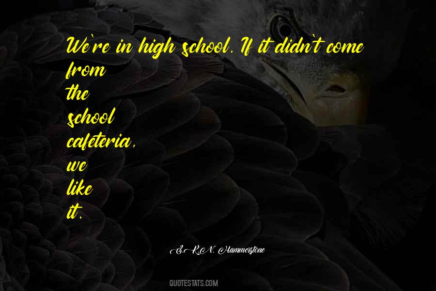School Romance Quotes #74757