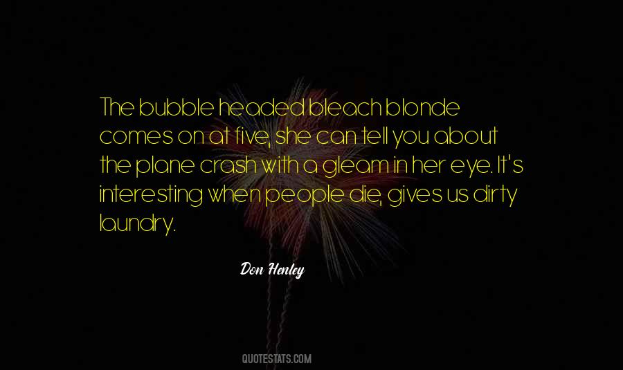 Bleach Blonde Quotes #115800