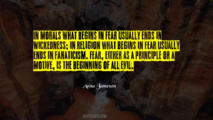 Evil Religion Quotes #1031701