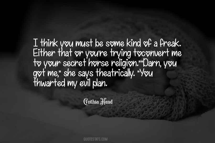 Evil Religion Quotes #729898
