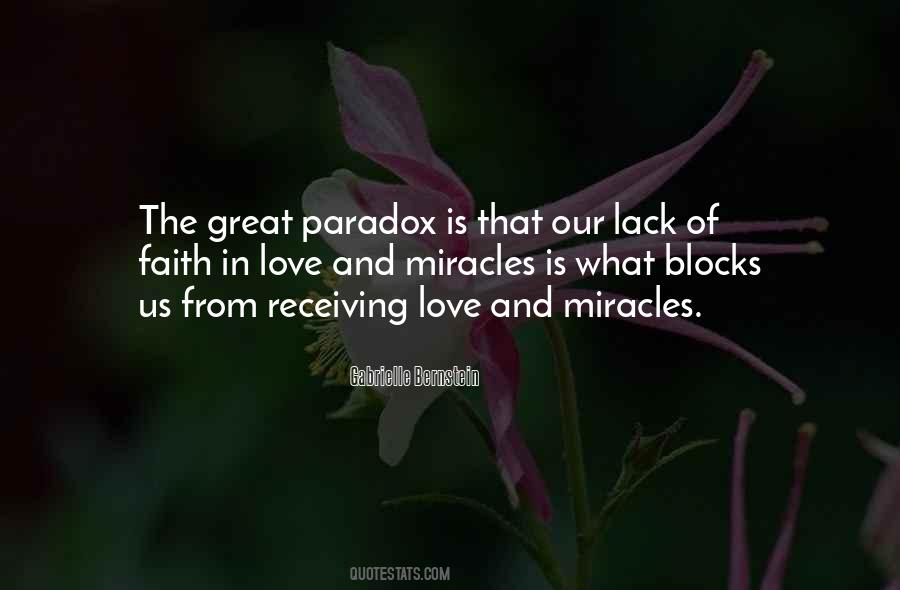 Faith Miracle Quotes #1380258