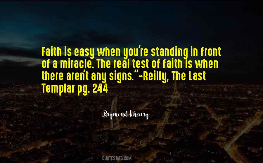 Faith Miracle Quotes #1534991