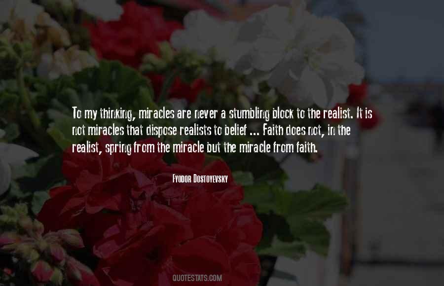 Faith Miracle Quotes #1663836