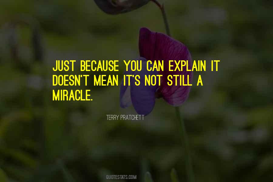Faith Miracle Quotes #927017