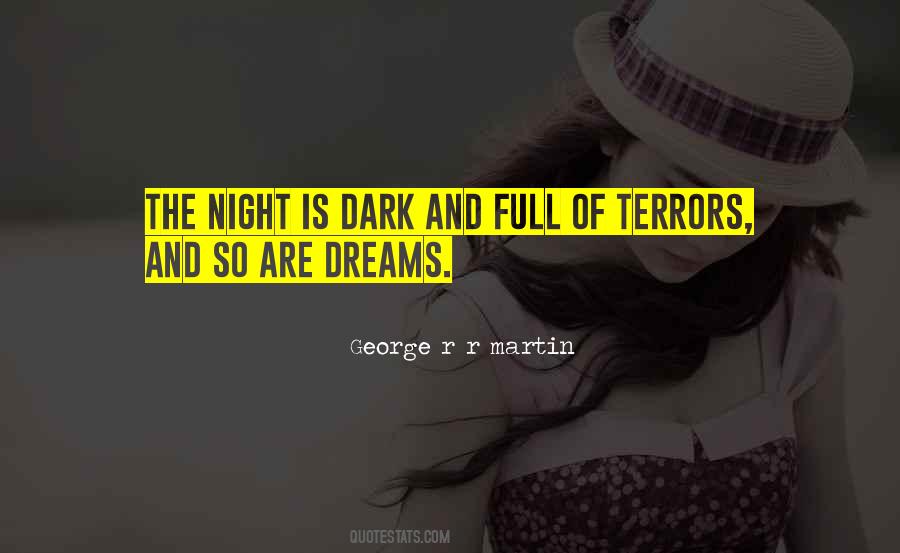 Night Is Quotes #1164575