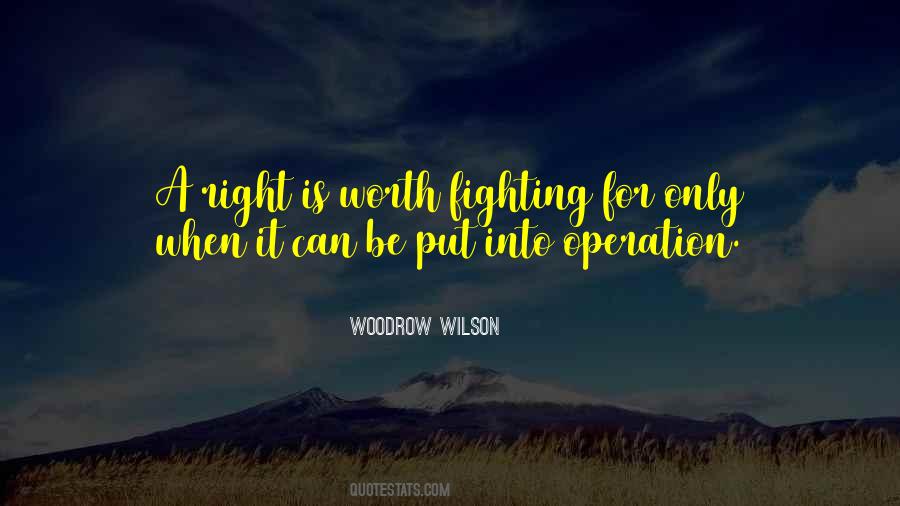 Fighting Isn't Worth It Quotes #613257