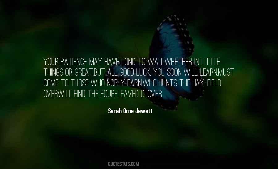 Learn Patience Quotes #1688816