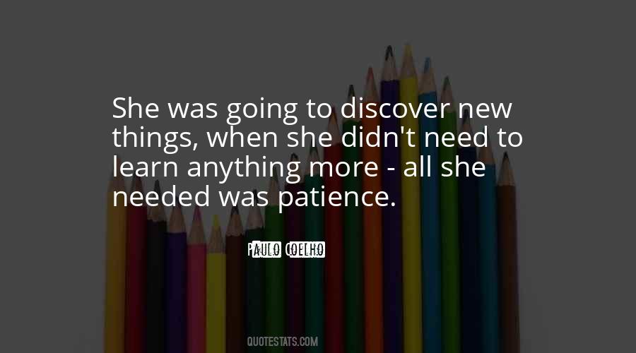 Learn Patience Quotes #72394