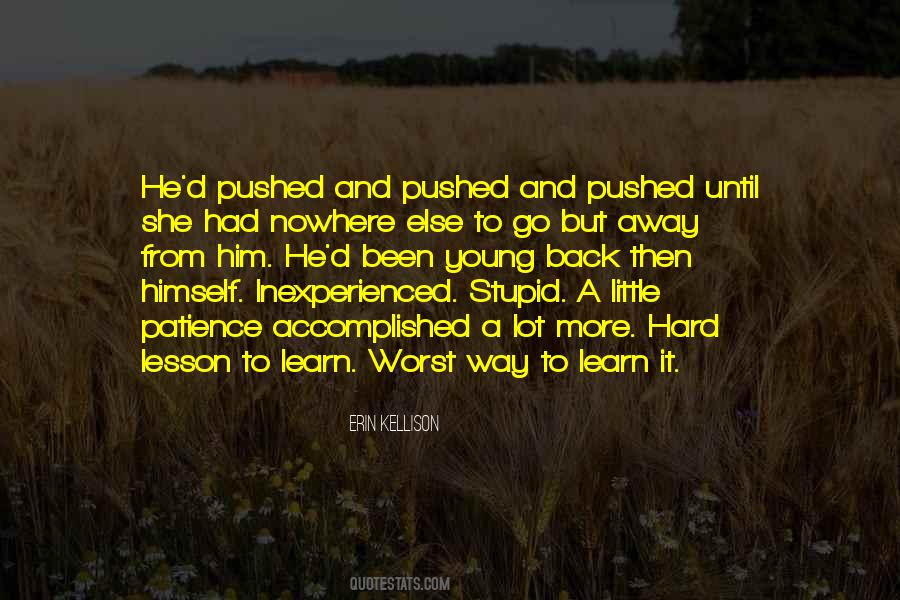 Learn Patience Quotes #753435