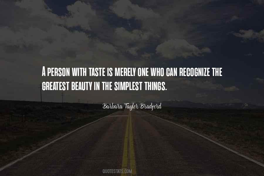 Beauty In A Person Quotes #1077801