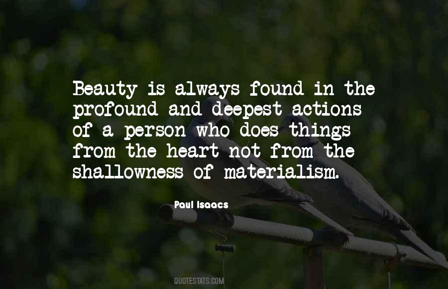 Beauty In A Person Quotes #1084443