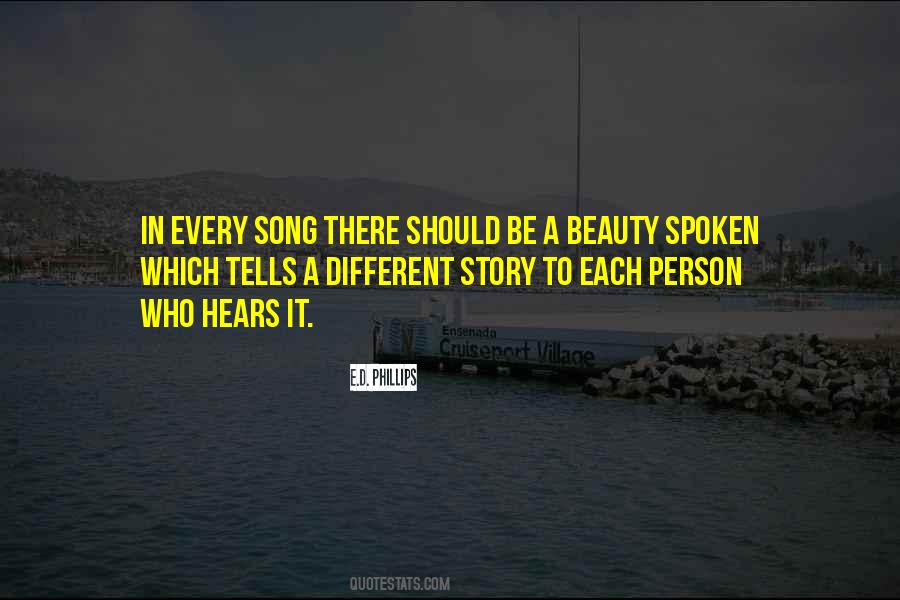 Beauty In A Person Quotes #123002