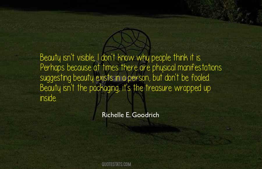 Beauty In A Person Quotes #1863966