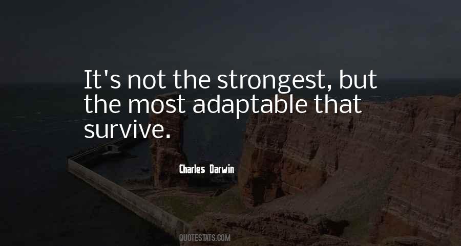 Strongest Survive Quotes #912411