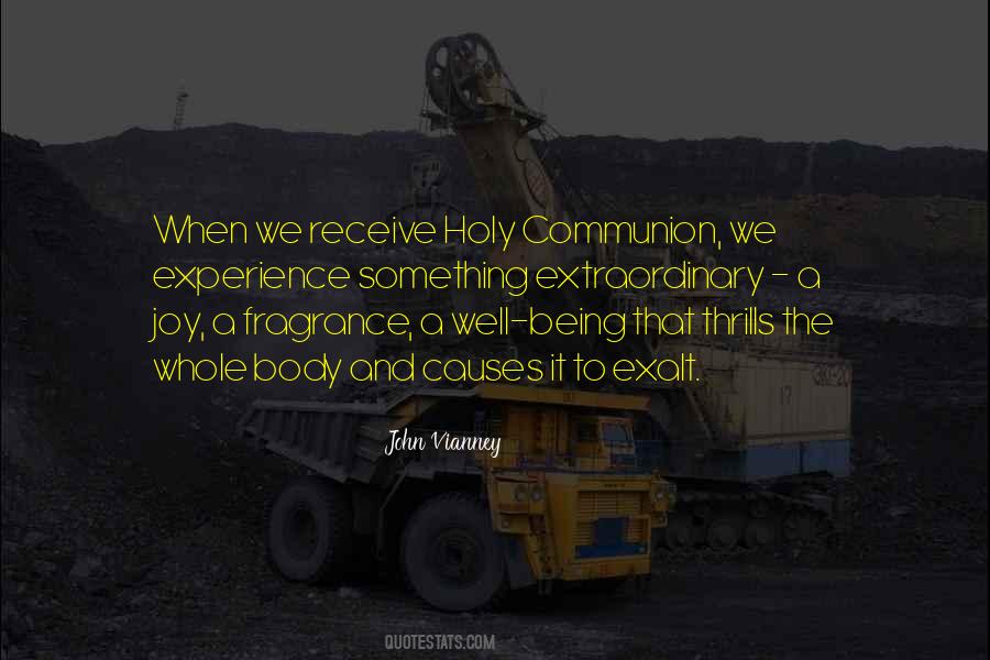 Quotes About The Holy Communion #1011931