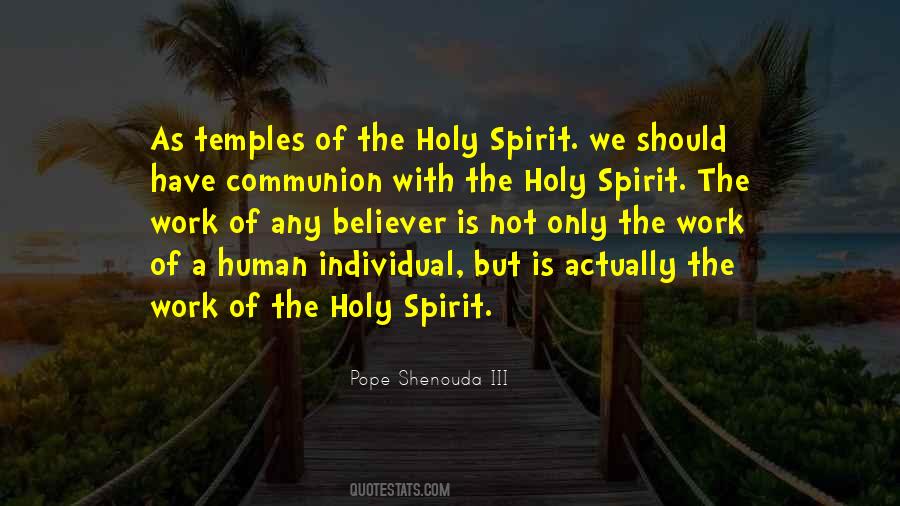 Quotes About The Holy Communion #1763901