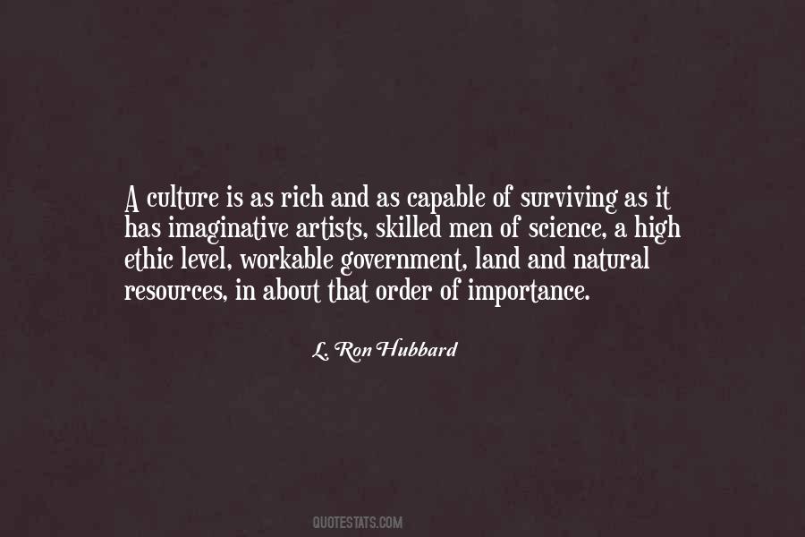 Culture Importance Quotes #1430269