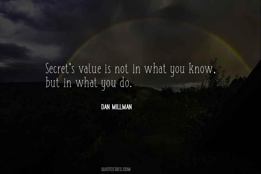 Know Your Own Value Quotes #161161