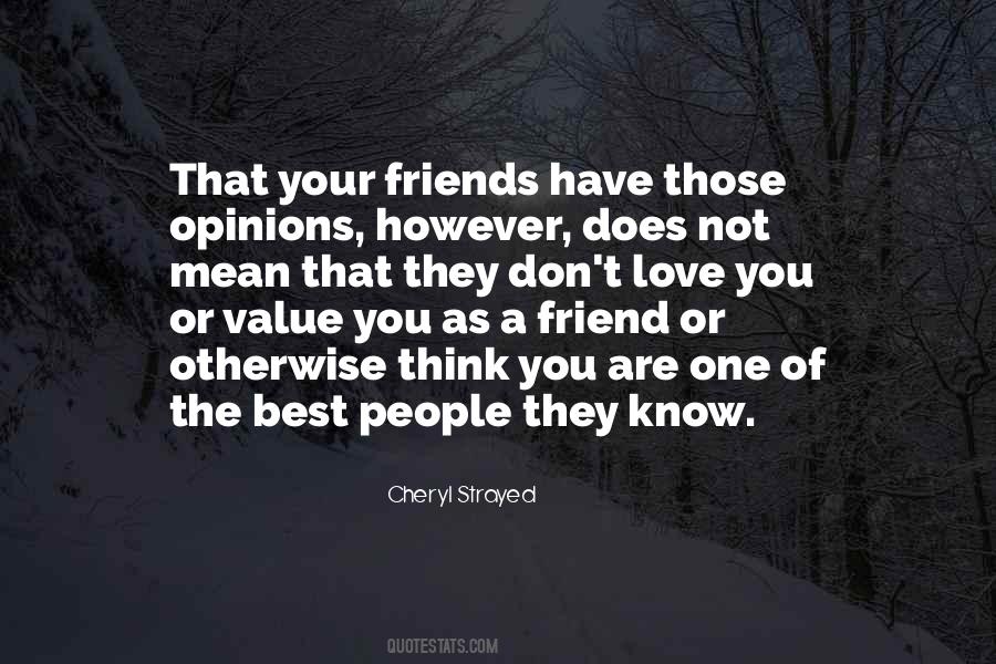 Know Your Own Value Quotes #163227