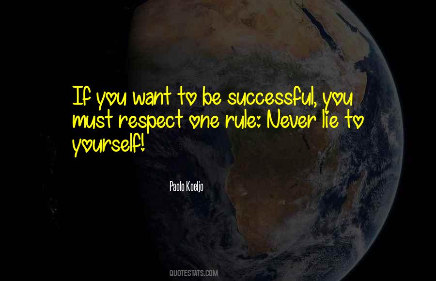 Be Successful You Quotes #273902